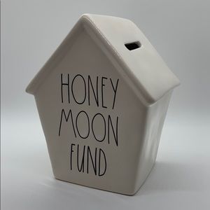 🔐NEW RAE DUNN PIGGY BANK "HONEYMOON FUND"!!